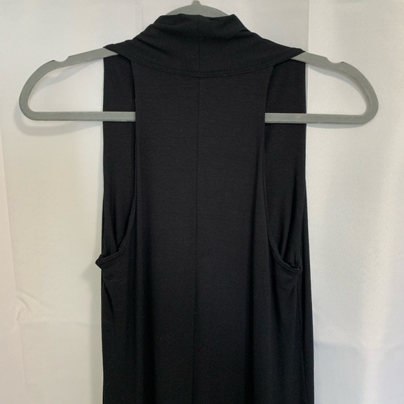 Stina Sayre - LONG SLEEVELESS EVENTIDE DRESS (in black) - Picture 3 of 5